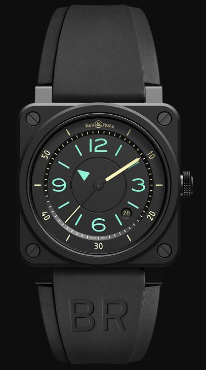 Bell & Ross BR 03-92 BI-COMPASS BR0392-IDC-CE/SRB Replica Watch